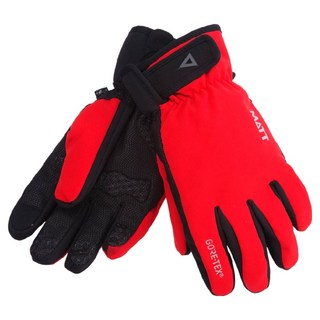 西班牙 MATT GORE TEX 軍規PRIMALOFT GOLD防水觸控保暖專業手套 AR-75, 紅色, M