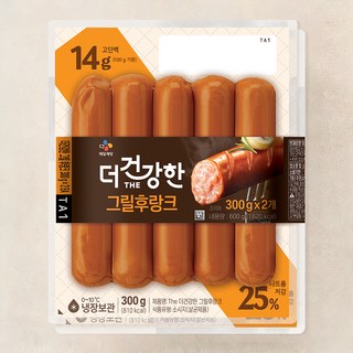 더건강한 그릴후랑크, 300g, 2개입