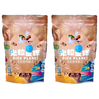 稻味 米粒星球 花生牛奶 90g, 2包