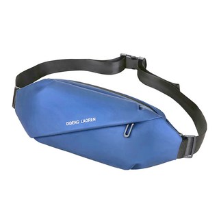 DIDENG LAOREN多功能多層收納休閒腰包, 藍色, 37 x 15 x 8cm