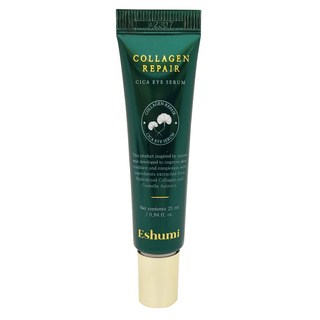 ESHUMI 電熨斗滾珠撫紋眼霜 膠原蛋白積雪草 清涼舒緩, 25ml, 1個