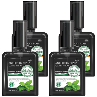a'rin 氧潤 酷樂頭皮止癢液 頭皮專用 120ml, 4瓶