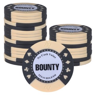 AAHM AA logo 德州撲克籌碼 賞金, 灰色, 25個