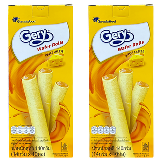 Gery 芝莉 捲心酥 重起司, 140g, 2盒