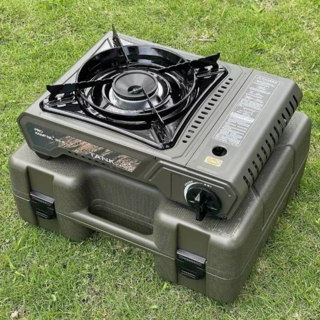 PRO KAMPING 領航家 tank爐 卡式爐 4.1kW大火力, 綠色, 1個