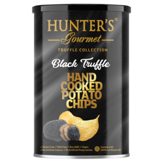 Hunter's Gourmet 自製薯片 黑松露, 150g, 1罐