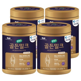 GOLDENMILK 每日乳業 成人骨骼保健方案, 360g, 4個