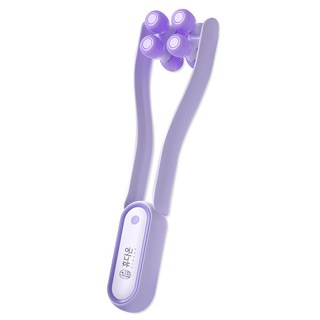 휴다온 얼굴 마사지 롤러, 1개, 퍼플