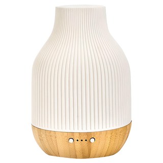 Malco 竹木香氛水氧機 180ml, CAAD0106, 白色 + 木色