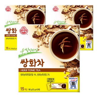 오뚜기 쌍화차, 13g, 15개입, 3개
