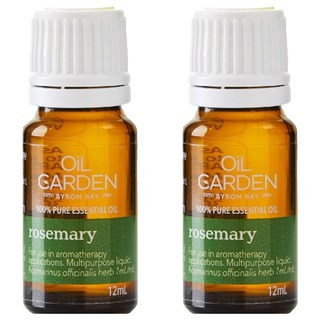 OiL GARDEN 澳悠園 迷迭香精油 澳洲製造 100%純精油, 25ml, 2瓶