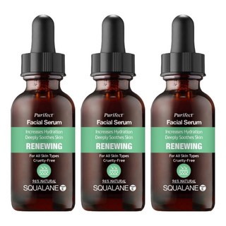 Purifect 角鯊烷潤澤抗老精華 30mL, 美國原裝進口, 高效滲透, 抗老撫紋, 3瓶