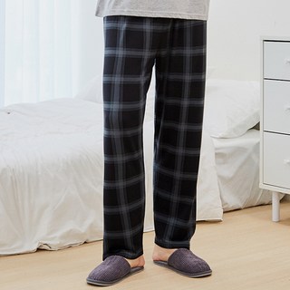 BASE ALPHA ESSENTIAL 柔軟格紋褲 居家服 外出服