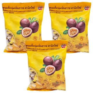 MITMAI 蜜泰 百香果風味軟糖, 3包, 110g
