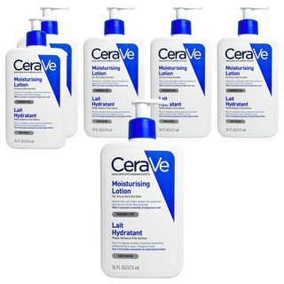 CeraVe 適樂膚 長效清爽保濕乳, 473ml, 6瓶