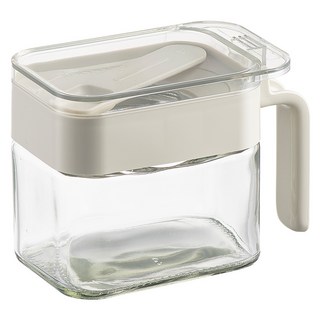 PINMOO 品沐 酥格調料罐 白色, 1個, 300ml