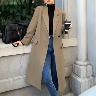 POPLARNC 女款 Zest 長版風衣 P25FCT070837