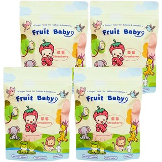 水果寶寶 草莓凍乾 100%天然 無麩質 無添加糖, 13g, 4包