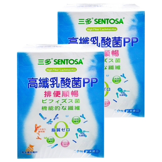SENTOSA 三多高纖乳酸菌PP粉末食品，每盒20包，排便順暢, 40g, 2盒