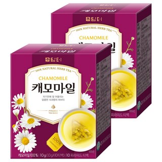 담터 캐모마일 삼각티백, 1g, 10개입, 2개