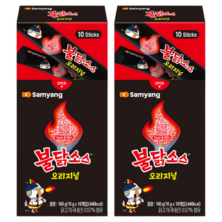 Samyang Foods 三養 火辣雞辣醬隨身包, 160g, 2盒