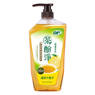 OP 茶酚淨洗潔精 檸檬茶萃, 1kg, 1瓶