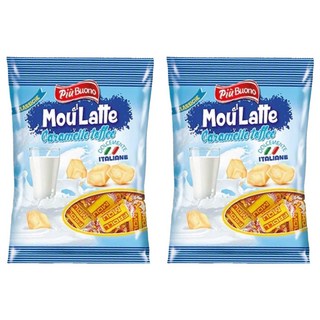 Piu Buono 牛奶太妃糖 義大利 Dolce Mente, 175g, 2袋