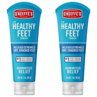 Healthy足部乾燥護理霜 無香, 85g, 2個, 1入