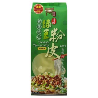 中農粉絲 寶鼎頂級純綠豆粉皮, 200g, 1個