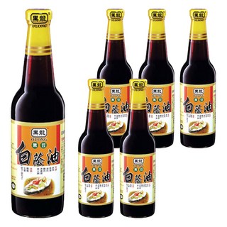 黑龍 白蔭油 古法120天釀造, 500ml, 6瓶