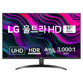 LG전자 4K UHD 모니터, 80cm, 32UR500K