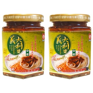 台塑餐飲 全素義大利醬 用料自然 口感香甜 不含防腐劑, 280g, 2罐