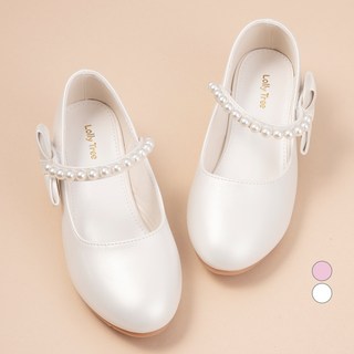 LollyTree 女童珍珠裝飾禮服跟鞋