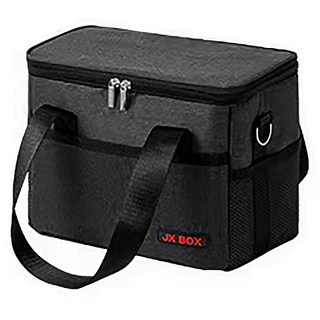 대성 캠핑 야구장 피크닉 대용량 소형 보냉백, 블랙, 10L