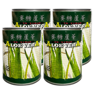 傳佳蜜糖蘆薈/固形量300g-清爽解膩、補充膳食纖維, 565g, 4罐