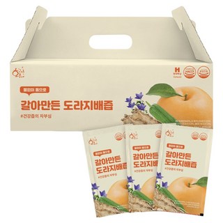 황금이네 국내산 갈아만든 도라지배즙, 100ml, 30개