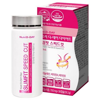 Nutri D-DAY 共軛亞油酸維他命美體膠囊, 56顆, 1罐