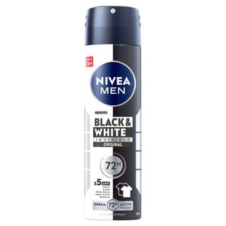 NIVEA 妮維雅 男士止汗爽身噴霧 無印乾爽, 150ml, 1瓶