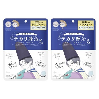 KOSE 高絲 CLEAR TURN 光映透 源治控油平衡面膜 8分鐘快速保養, 7入, 2包