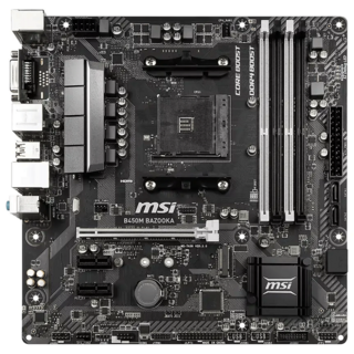msi 微星 B450M BAZOOKA 主機板, MS-7A38