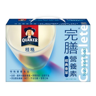 QUAKER 桂格 完膳 營養素禮盒 香草口味 8罐, 2L, 1盒