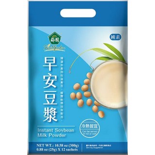 薌園 早安豆漿, 非基因改造, 無添加, 冷熱皆可沖泡, 300g, 2袋