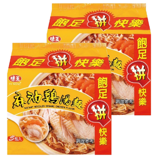 味王 麻油雞湯麵 90g, 10包