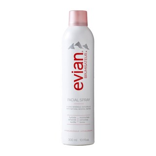 Evian 天然礦泉護膚噴霧, 100%純天然礦泉水, 300ml, 1瓶