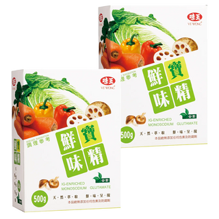 味王 鮮寶味精, 500g, 2盒