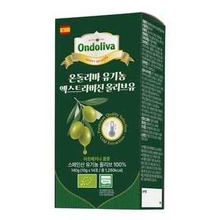 Ondoliva 奧多利瓦 有機特級初榨橄欖油 14入, 140g, 1個