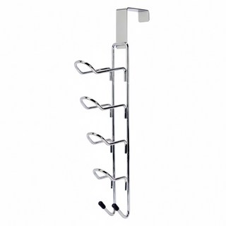 AXIS 艾克思 立體式多功能門後掛鉤 免安裝 100%台灣製造, 銀色, 1個