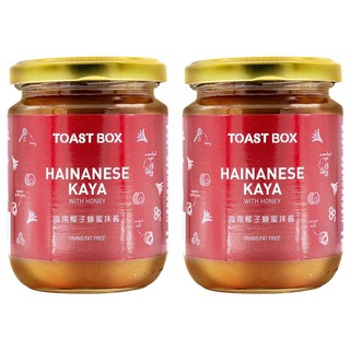 TOASTBOX 海南咖椰醬, 250g, 2個