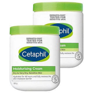 Cetaphil 舒特膚 長效潤膚霜, 550g, 2罐