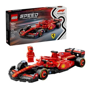 LEGO 樂高 77242 Speed系列 法拉利 Ferrari SF-24 F1 賽車模型積木, 混和顏色, 1盒